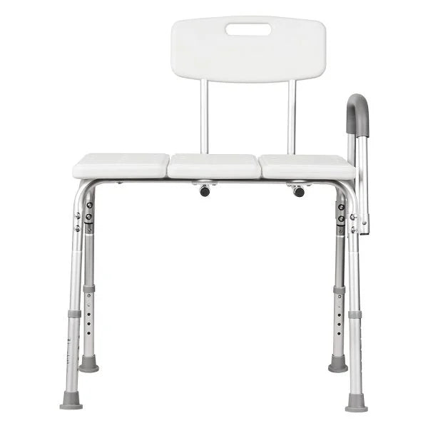 Bath transfer bench -Height adjustable- swl 110kg - shorter seat ( 67L x 41D )
