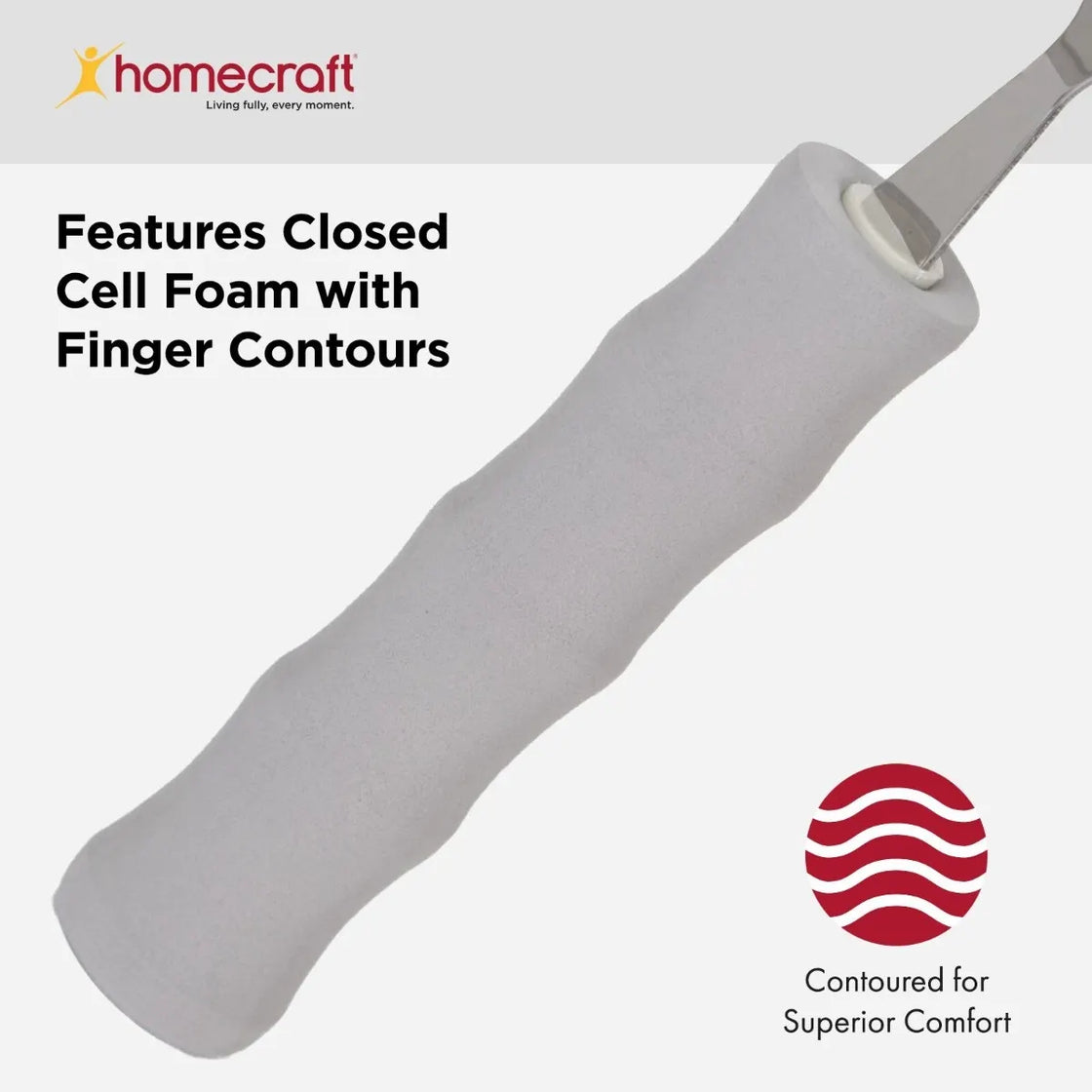 Homecraft Lightweight Foam Handled Fork
