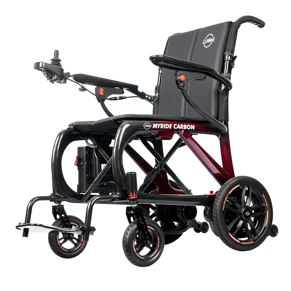 My Ride Carbon Fibre - Ultralight Side fold Electric powerchair