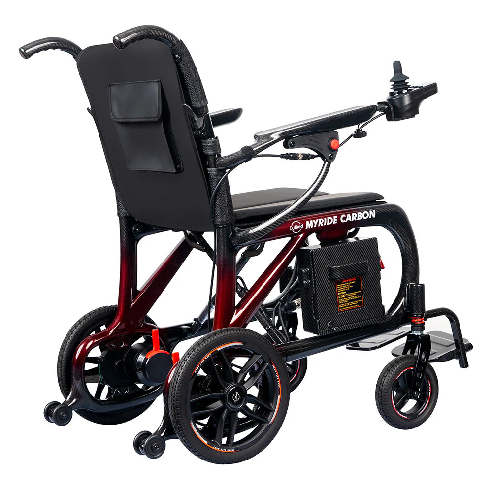 My Ride Carbon Fibre - Ultralight Side fold Electric powerchair