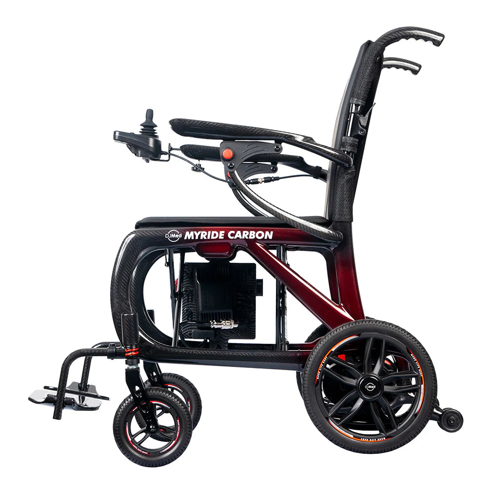 My Ride Carbon Fibre - Ultralight Side fold Electric powerchair