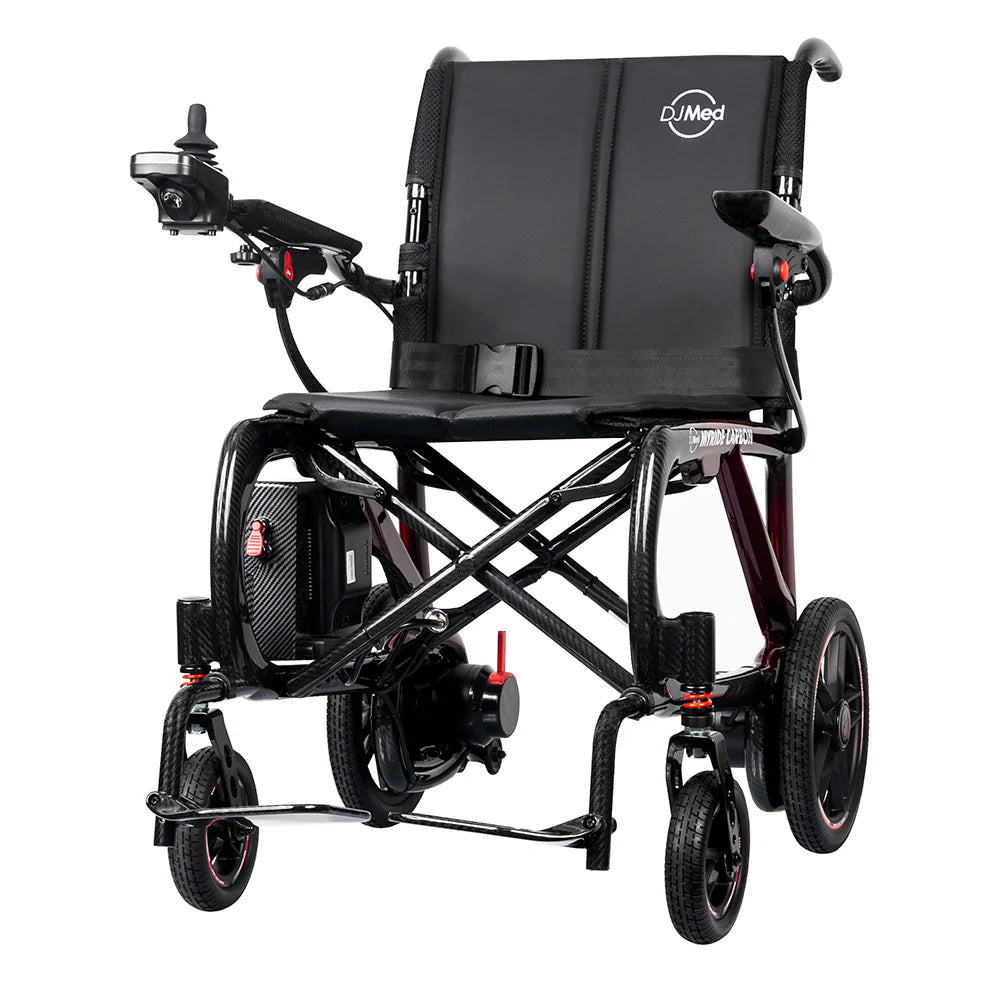 My Ride Carbon Fibre - Ultralight Side fold Electric powerchair