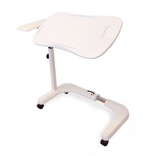Redgum Over Bed / Chair Table - Adjustable width and Height swl 10kg