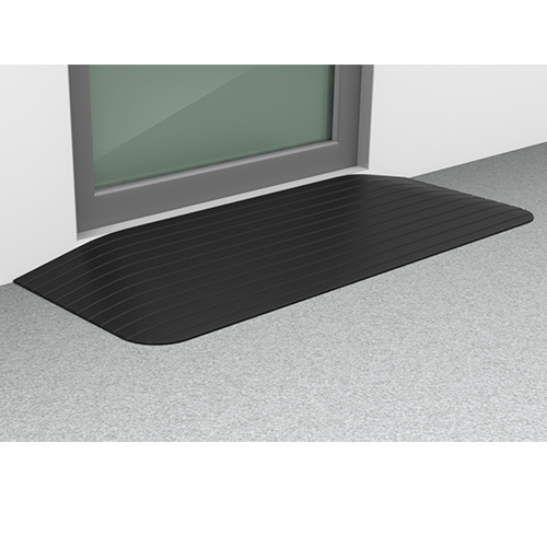 Redgum rubber wedge ramp contoured edges  1105 W x 460 D x 75mm H