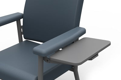 Redgum Side folding table to suit the Katie range of chairs