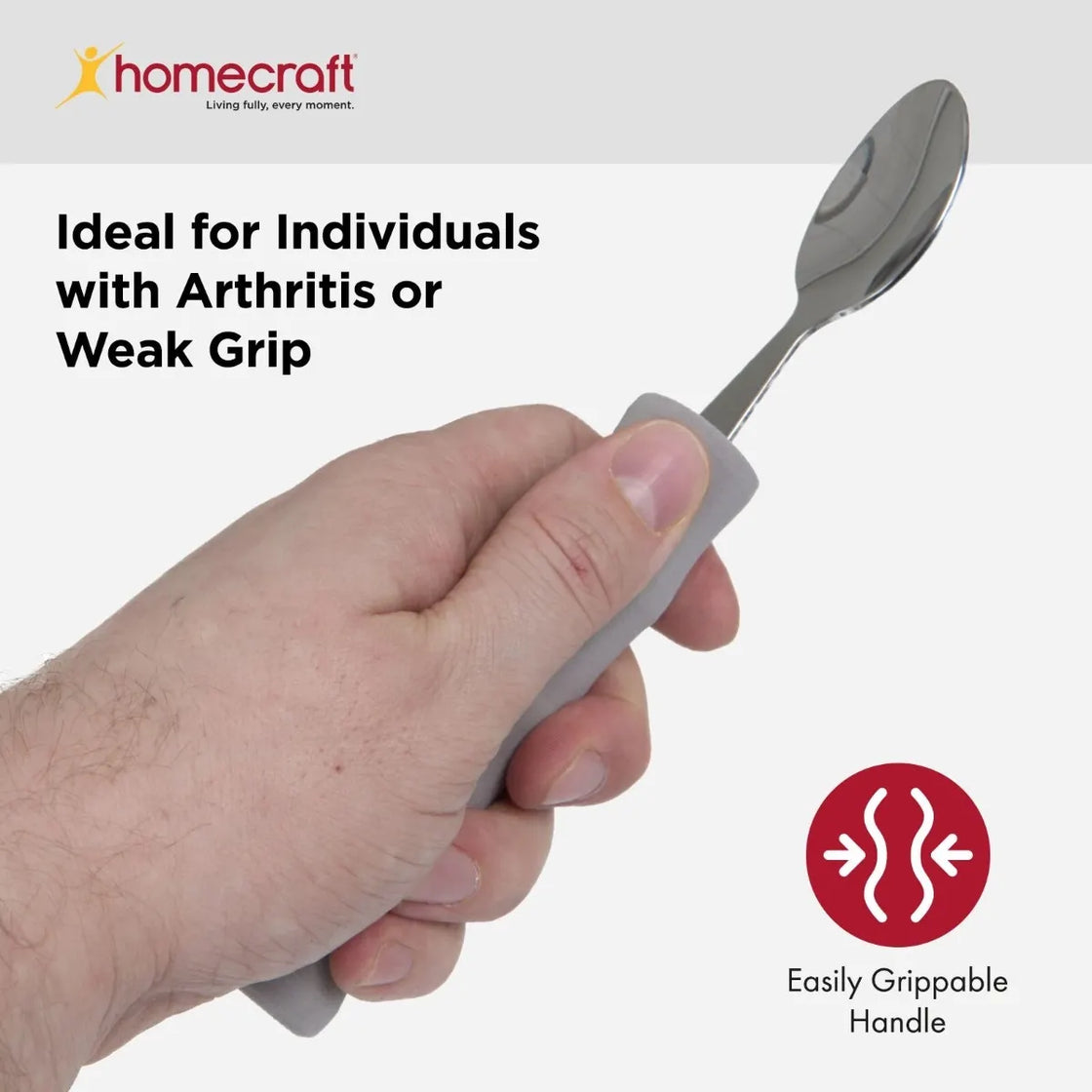 Homecraft Lightweight Foam Handled Spoon