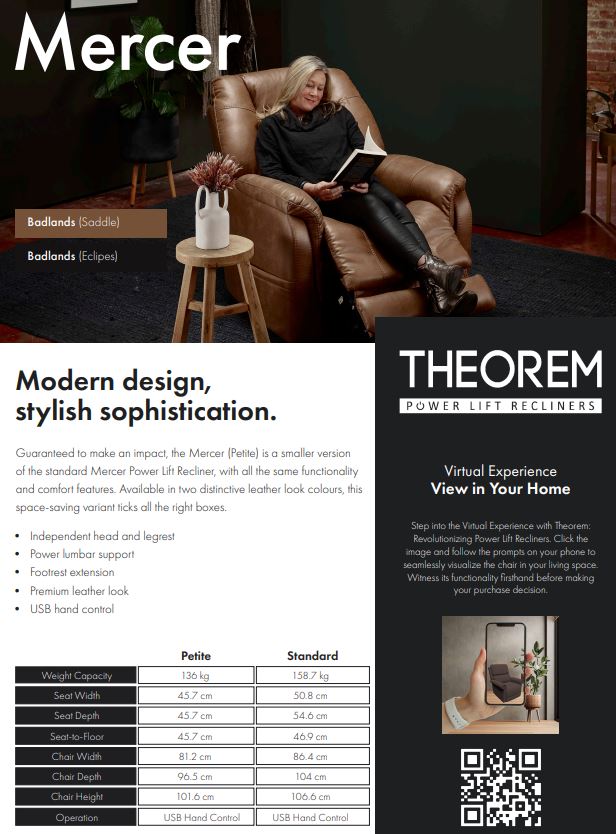 Theorem Concepts Mercer - PETITE  136kg