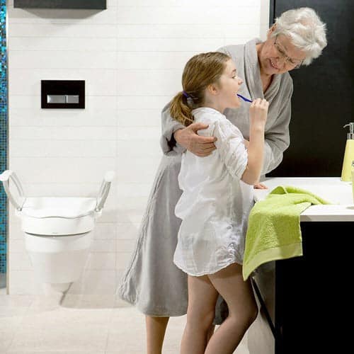 Etac Cloo Toilet Seat Raiser with armrests