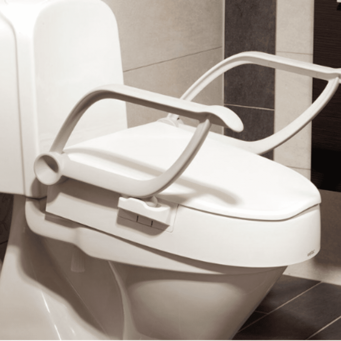Etac Cloo Toilet Seat Raiser with armrests