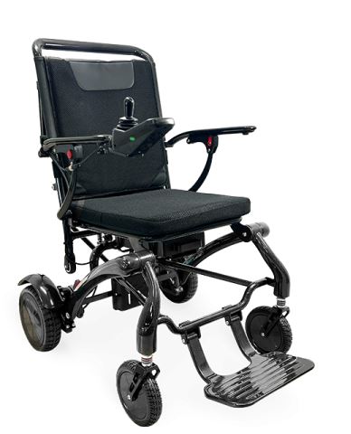 Ikon Enduro Powerlite electric wheelchair - front folding