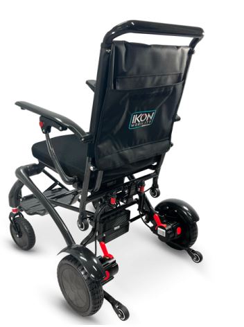 Ikon Enduro Powerlite electric wheelchair - front folding
