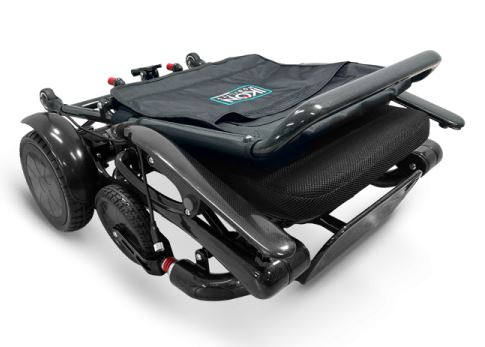 Ikon Enduro Powerlite electric wheelchair - front folding
