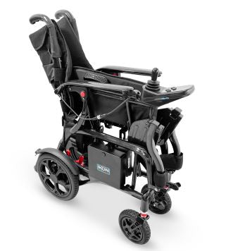 Ikon Enduro Powerlite electric wheelchair - side folding