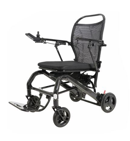 TopGun Flytemax 2 Carbon Fibre Power chair - just 15.6kg without battery 20' seat !! SWL 150kg