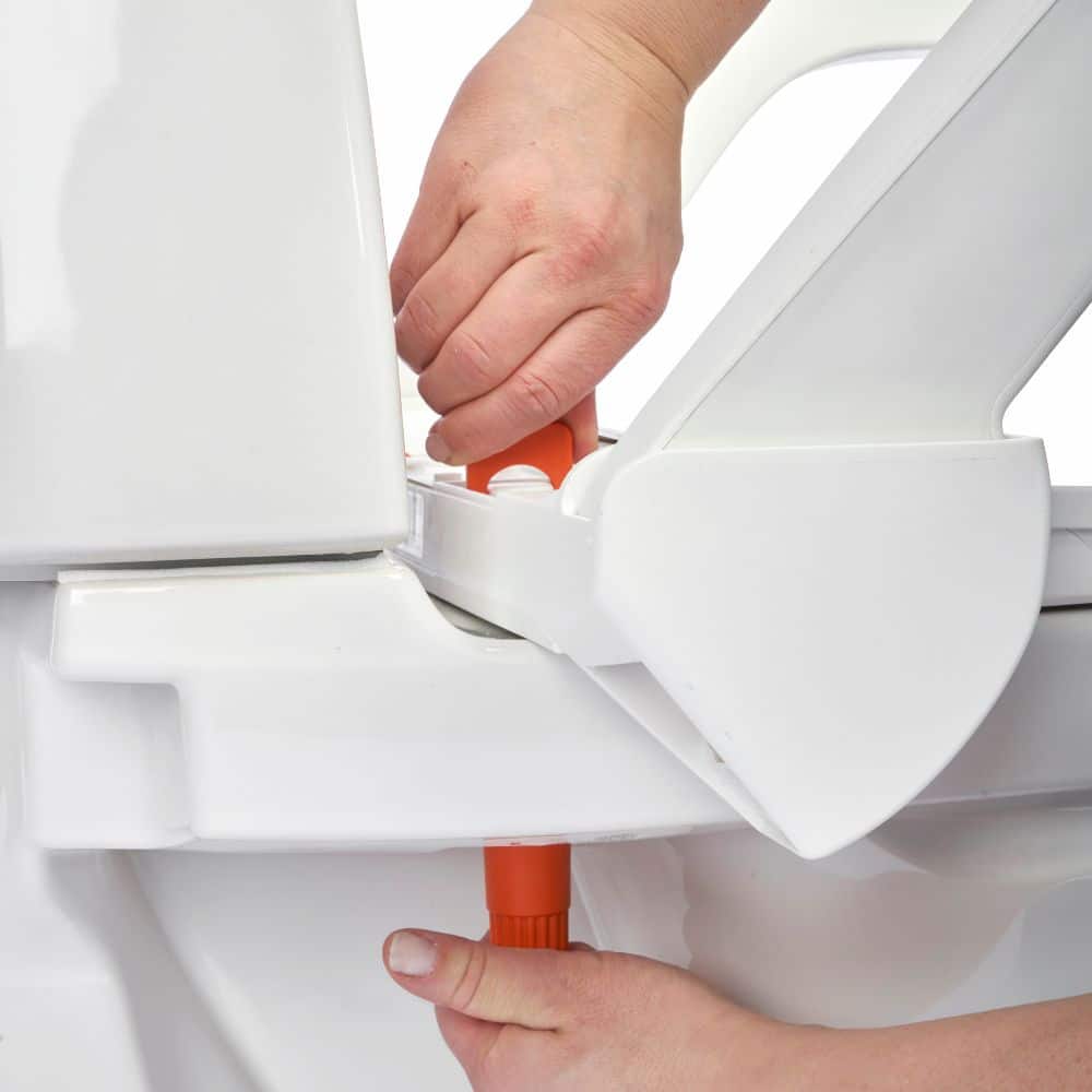 Etac My-Loo Toilet Seat Raiser- with arm supports 100mm