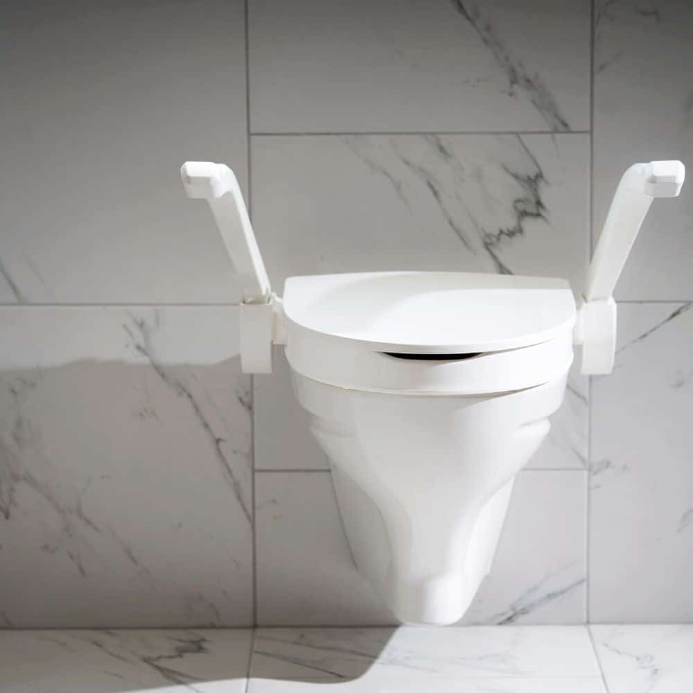 Etac My-Loo Toilet Seat Raiser- with arm supports 100mm