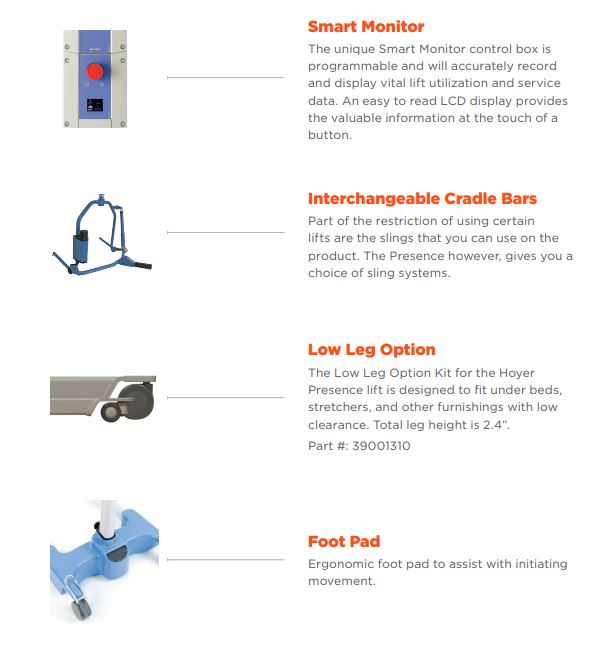 Oxford Presence Floor Hoist - 227kg swl ( special order )