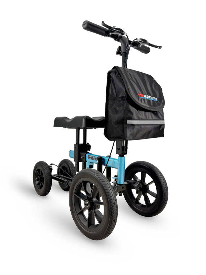 Redgum cross country knee walker - Blue SWL 136kg