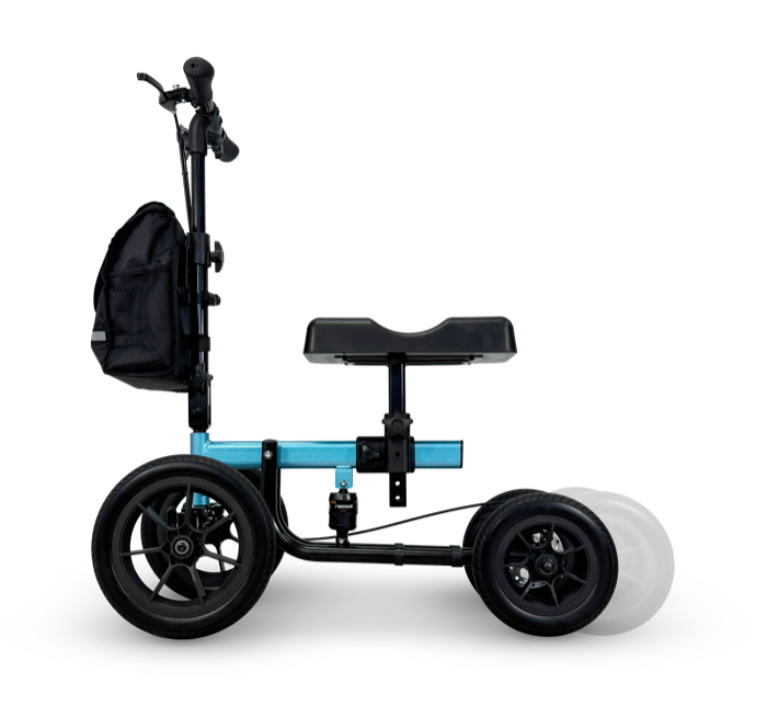 Redgum cross country knee walker - Blue SWL 136kg