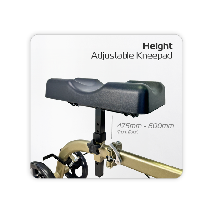 Redgum Knee walker - Champagne SWL 136kg