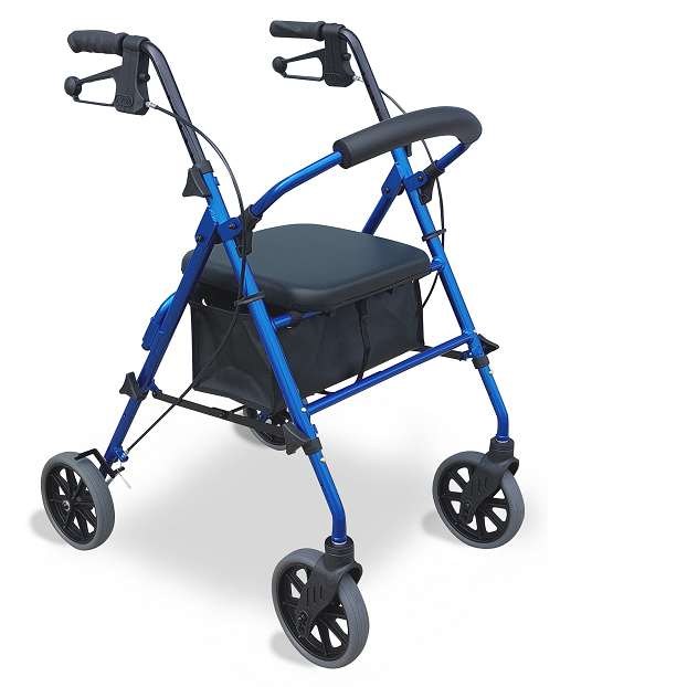 Redgum Height adjustable seat walker - swl 120kg weight 7.5kg