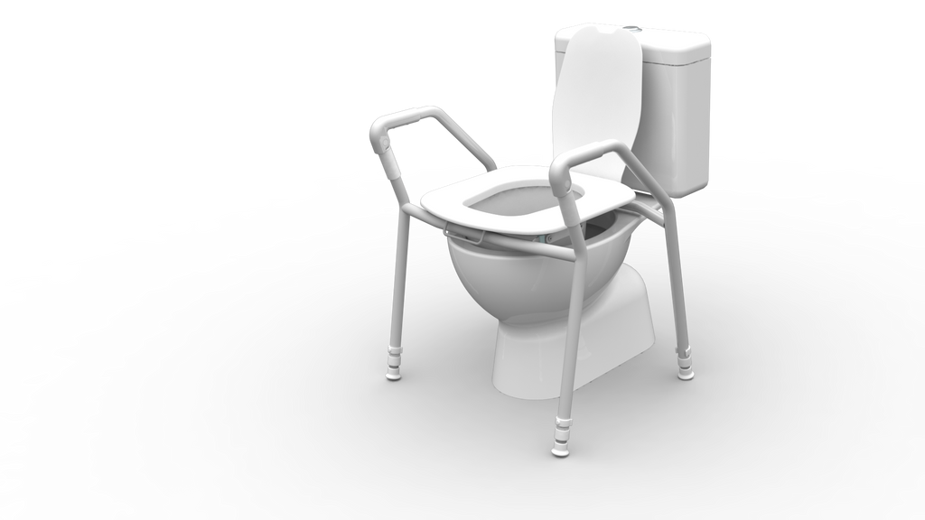 Folding Over Toilet Aid