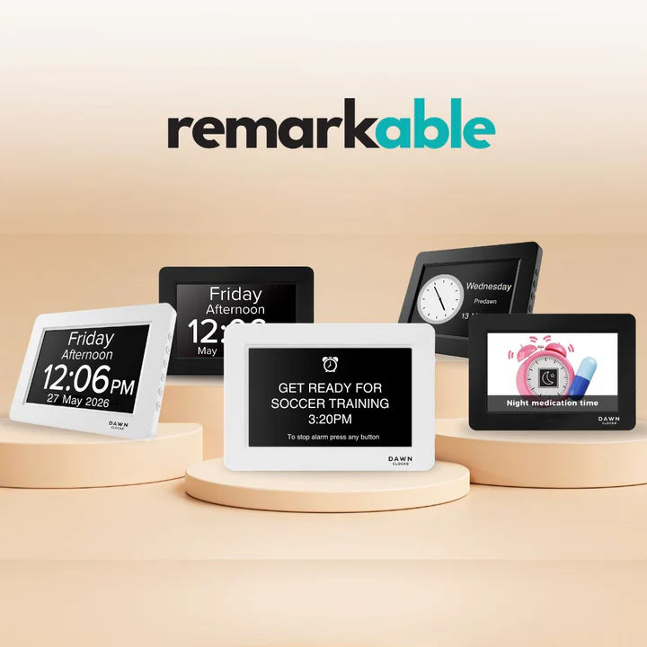 Dawn remarkable customisable reminder clock