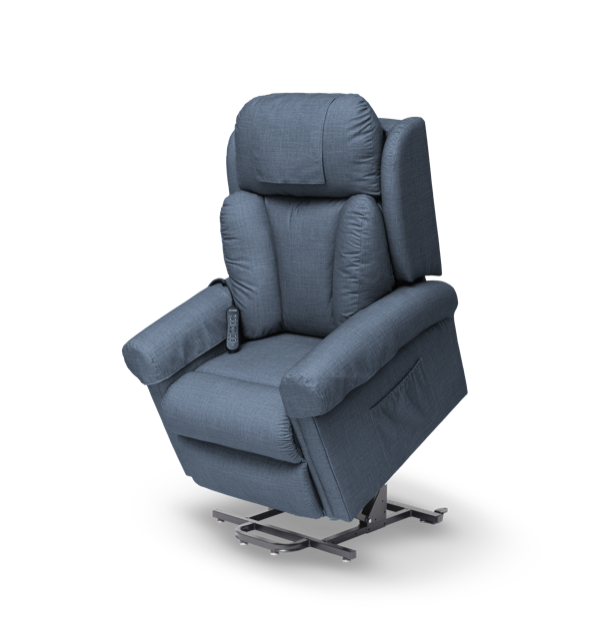 Rosa Lift Chair - 4 motor - swl 158kg ( available in Shadow Grey,Ocean blue and Ice pearl )