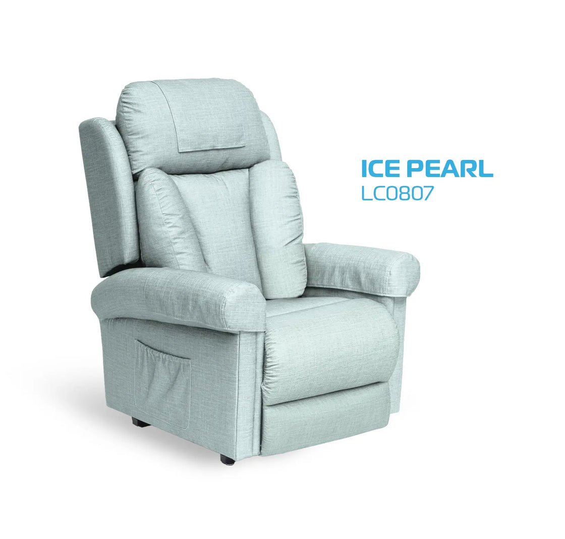 Rosa Lift Chair petite - 4 motor - swl 150kg ( available in Shadow Grey,Ocean blue and Ice pearl )