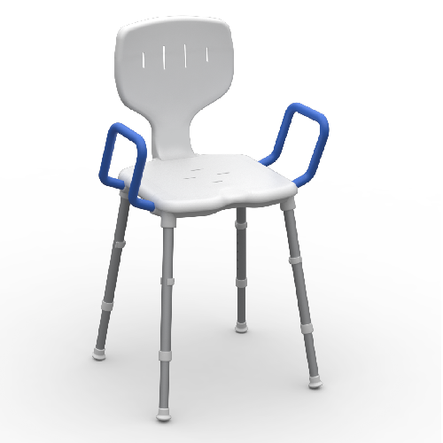 Redgum Space Saver Shower Chair- SWL 130kg