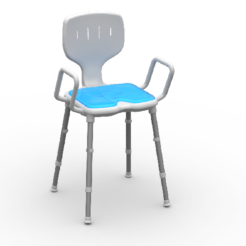 Redgum Space Saver Shower Chair- SWL 130kg