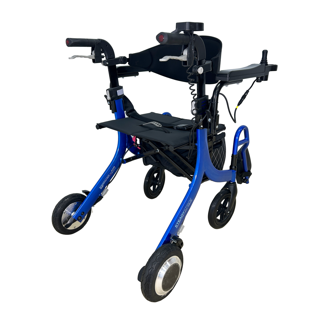 Redgum Steady stride folding electric seat walker/wheelchair - swl 115kg