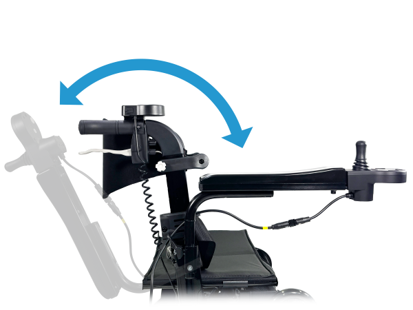 Redgum Steady stride folding electric seat walker/wheelchair - swl 115kg