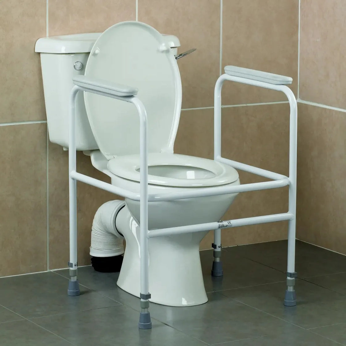 Homecraft Steel toilet surround - Height adjustable  160kg swl