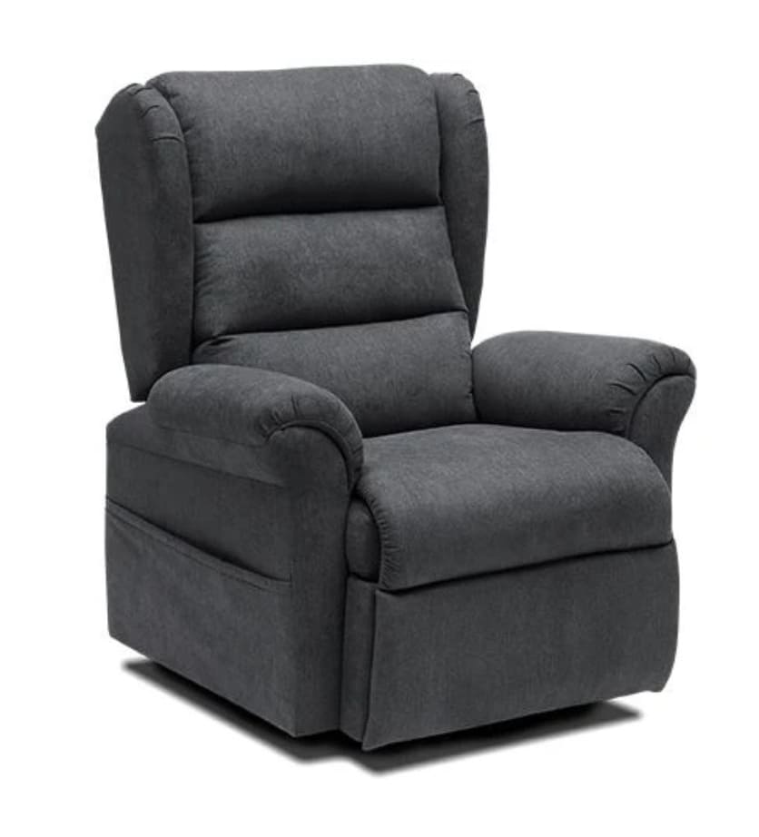 Redgum Taranto Fabric lift chair  ( 3 only - x2 Taupe,x1 DarkGrey )