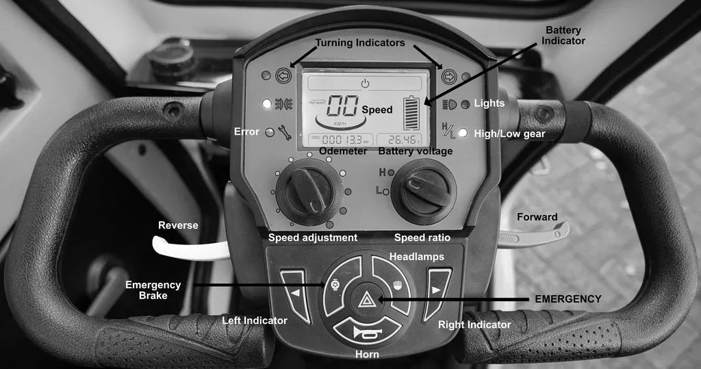 Wombat mobility scooter - fully enclosed