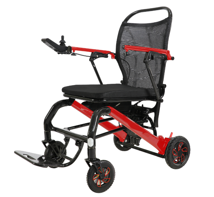 TopGun Flytemax 2 Carbon Fibre Power chair - just 15.6kg without battery 20' seat !! SWL 150kg