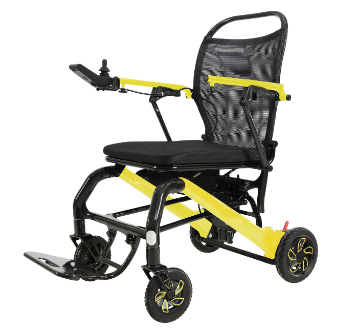 TopGun Flytemax 2 Carbon Fibre Power chair - just 15.6kg without battery 20' seat !! SWL 150kg