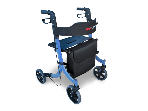 Redgum low seat lighweight sidefold walker