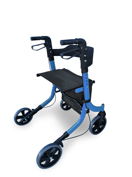 Redgum low seat lighweight sidefold walker