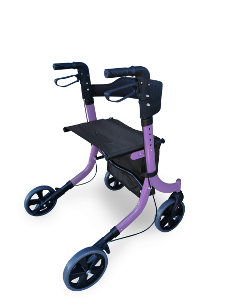 Redgum low seat lighweight sidefold walker
