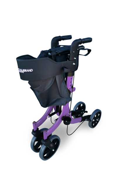 Redgum low seat lighweight sidefold walker