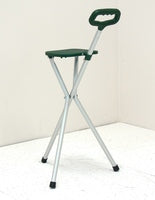 Portable walking aid with anti-slip rubber tips