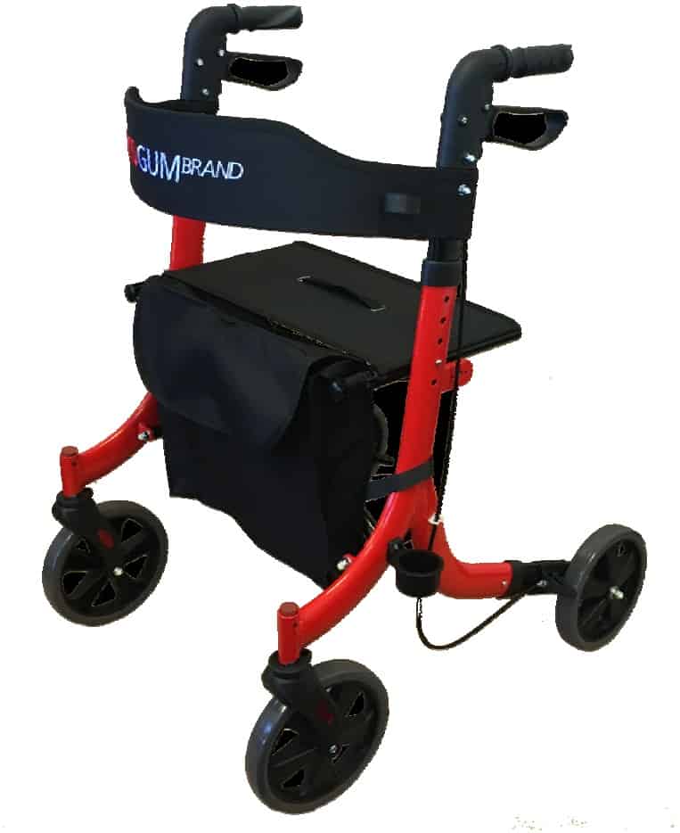 Redgum Lightweight Side Folding Seat Walker