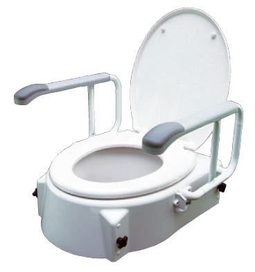 Raised Toilet Seat w' Arms