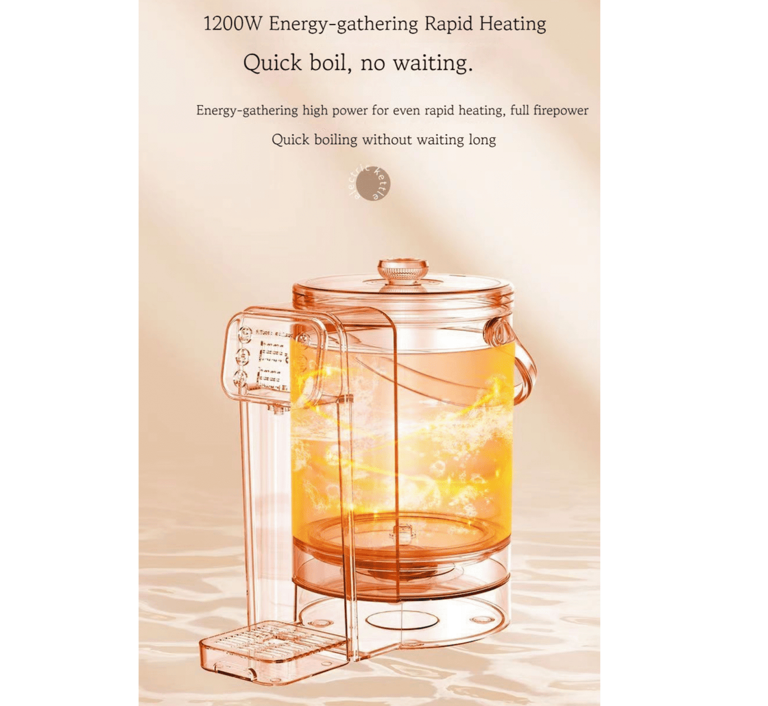 Zoom - Instant Hot Water kettle - Beige/Silver